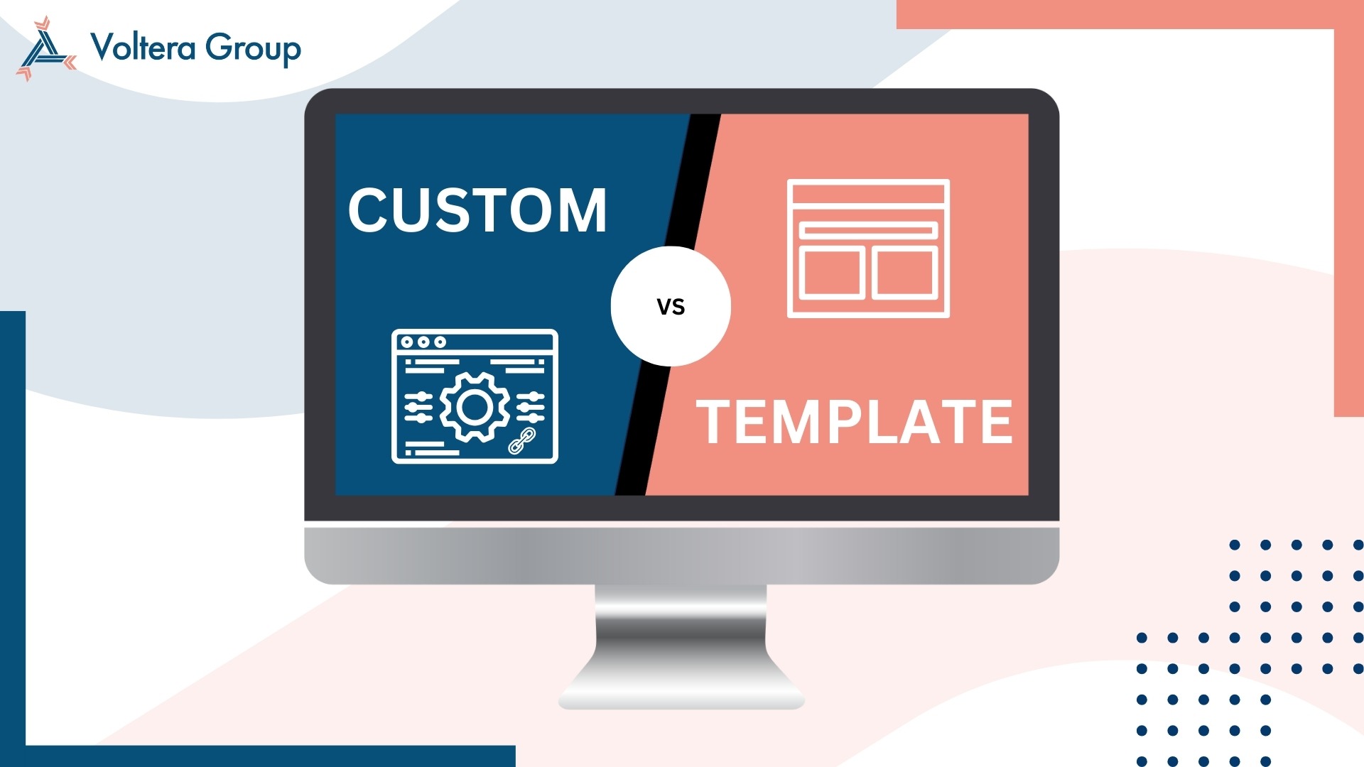 Custom vs template photo